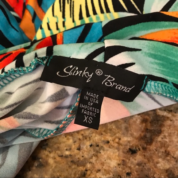 Slinky Brand Drape Open Front Jacket Tropical - Picture 12 of 13